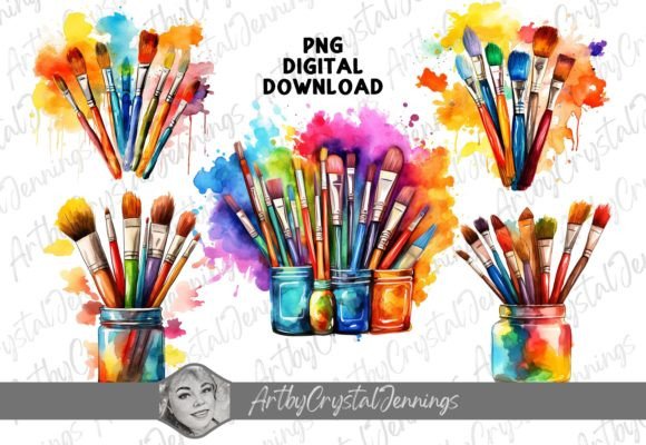 Artist Paint Brushes and Painter Art PNG: A Practical Guide for Digital Crafters