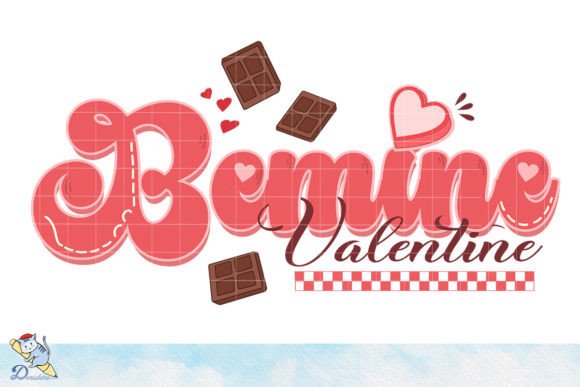 Be Mine Valentine Retro: A Timeless Sketch for Personalised Gifting