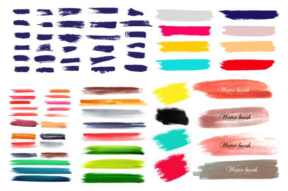 Elevating Digital Artistry with Brushes Stroke Vector Design EPS
