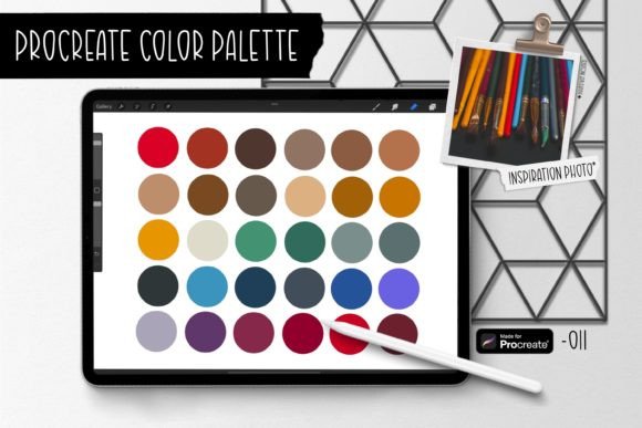 Evaluating the Paint Brushes Procreate Color Palette