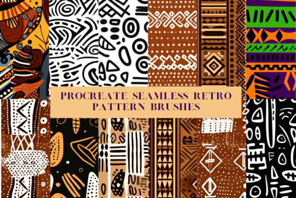 Mastering Procreate Seamless Retro Pattern Brushes for Dynamic Design