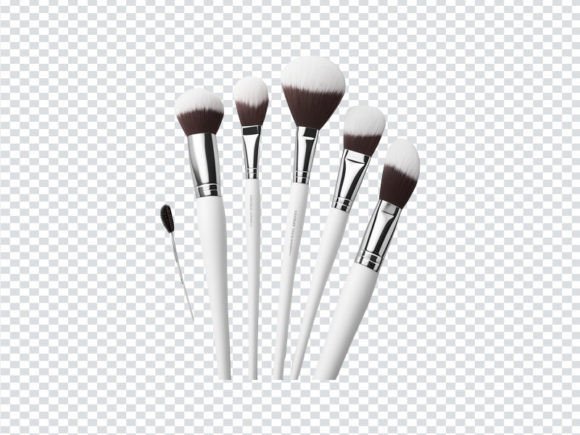 Realistic Make Up Brushes 05: The Essential Digital Asset for Authentic Design