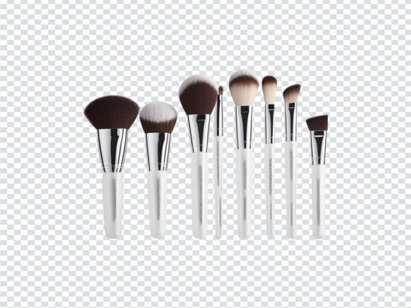 Realistic Make Up Brushes 12: Elevating Digital Design with High-Fidelity Assets